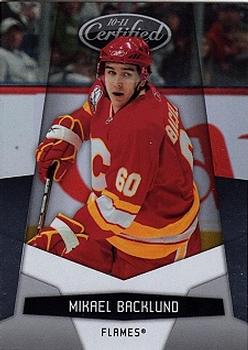 2010-11 Panini Certified #24 Mikael Backlund  Front