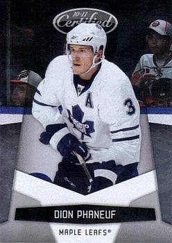 2010-11 Panini Certified #137 Dion Phaneuf  Front