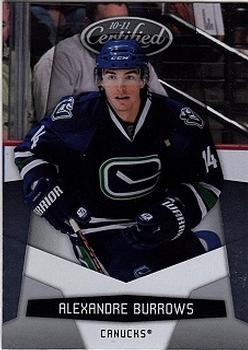 2010-11 Panini Certified #141 Alexandre Burrows  Front