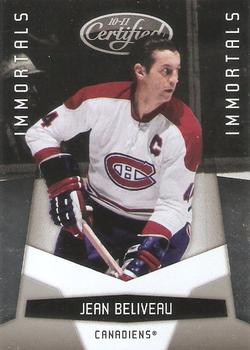 2010-11 Panini Certified #155 Jean Beliveau  Front