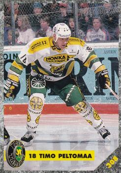 1993-94 Leaf Sisu SM-Liiga (Finnish) - Promo Cards #308 Timo Peltomaa Front