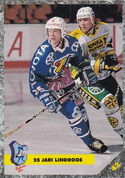 1993-94 Leaf Sisu SM-Liiga (Finnish) - Promo Cards #42 Jari Lindroos Front