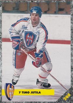 1993-94 Leaf Sisu SM-Liiga (Finnish) - Promo Cards #200 Timo Jutila Front