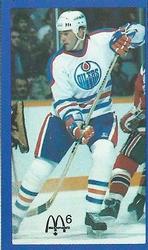 1983-84 McDonald's Edmonton Oilers Stickers #NNO Rick Chartraw Front