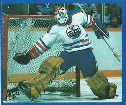 1983-84 McDonald's Edmonton Oilers Stickers #NNO Grant Fuhr Front