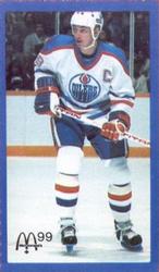 1983-84 McDonald's Edmonton Oilers Stickers #NNO Wayne Gretzky Front