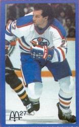 1983-84 McDonald's Edmonton Oilers Stickers #NNO Dave Semenko Front