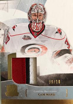2010-11 Upper Deck The Cup - Gold Patch #77 Cam Ward Front