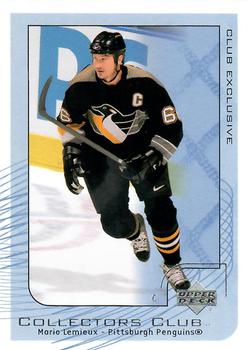 2001-02 Upper Deck Collectors Club #NHL5 Mario Lemieux Front