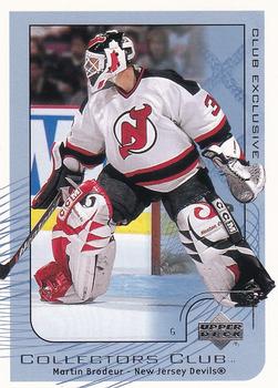 2001-02 Upper Deck Collectors Club #NHL10 Martin Brodeur Front