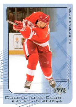 2001-02 Upper Deck Collectors Club #NHL17 Nicklas Lidstrom Front