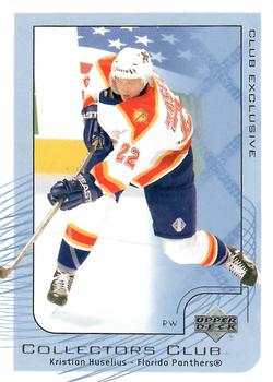 2001-02 Upper Deck Collectors Club #NHL19 Kristian Huselius Front