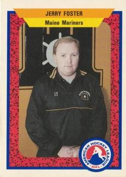 1991-92 ProCards AHL/IHL/CoHL #NNO Jerry Foster Front