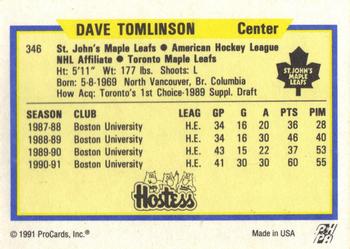  (CI) St.Johns Maple Leafs, Checklist Hockey Card 1991