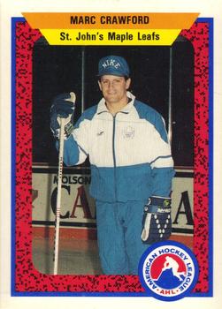 1991-92 ProCards AHL/IHL/CoHL #357 Marc Crawford Front