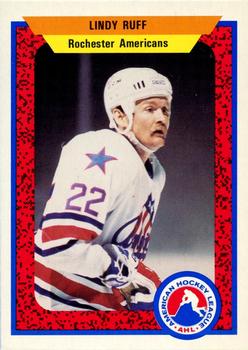 1991-92 ProCards AHL/IHL/CoHL #6 Lindy Ruff Front