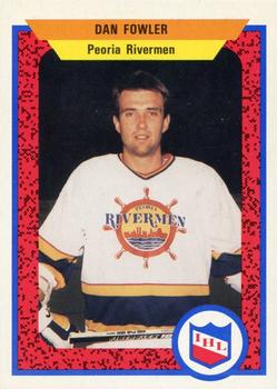 1991-92 ProCards AHL/IHL/CoHL #32 Dan Fowler Front