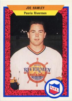 1991-92 ProCards AHL/IHL/CoHL #44 Joe Hawley Front