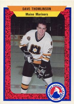 1991-92 ProCards AHL/IHL/CoHL #53 Dave Thomlinson Front