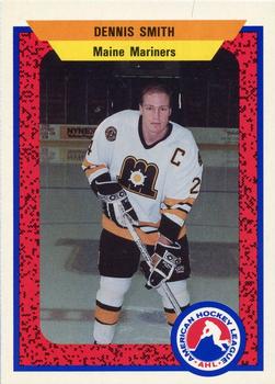 1991-92 ProCards AHL/IHL/CoHL #54 Dennis Smith Front