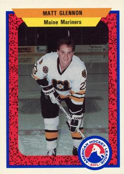 1991-92 ProCards AHL/IHL/CoHL #58 Matt Glennon Front