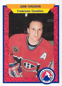 1991-92 ProCards AHL/IHL/CoHL #74 John Ferguson Front