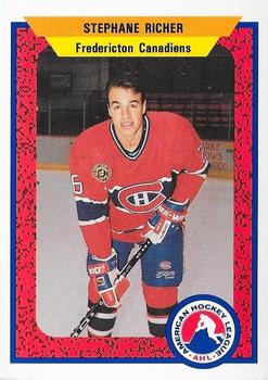1991-92 ProCards AHL/IHL/CoHL #86 Stephane J.G. Richer Front