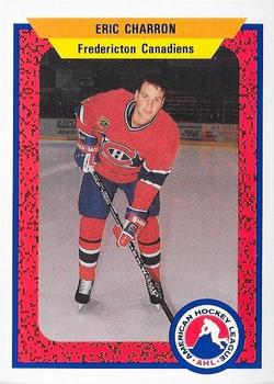 1991-92 ProCards AHL/IHL/CoHL #89 Eric Charron Front