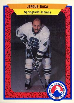 1991-92 ProCards AHL/IHL/CoHL #94 Jergus Baca Front
