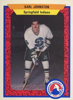 1991-92 ProCards AHL/IHL/CoHL #95 Karl Johnston Front