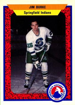 1991-92 ProCards AHL/IHL/CoHL #111 Jim Burke Front