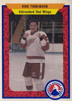 1991-92 ProCards AHL/IHL/CoHL #122 Kirk Tomlinson Front