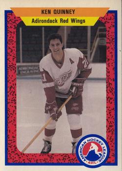 1991-92 ProCards AHL/IHL/CoHL #127 Ken Quinney Front