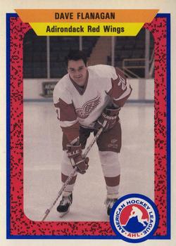 1991-92 ProCards AHL/IHL/CoHL #128 Dave Flanagan Front