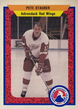 1991-92 ProCards AHL/IHL/CoHL #129 Pete Stauber Front