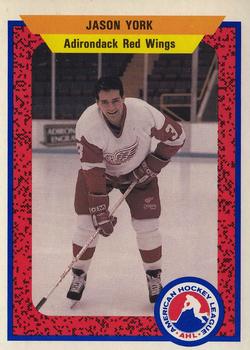 1991-92 ProCards AHL/IHL/CoHL #139 Jason York Front