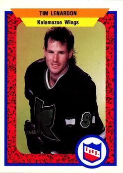 1991-92 ProCards AHL/IHL/CoHL #149 Tim Lenardon Front