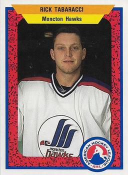 1991-92 ProCards AHL/IHL/CoHL #185 Rick Tabaracci Front