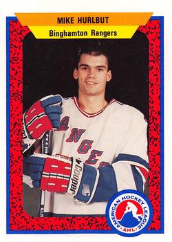 1991-92 ProCards AHL/IHL/CoHL #196 Mike Hurlbut Front