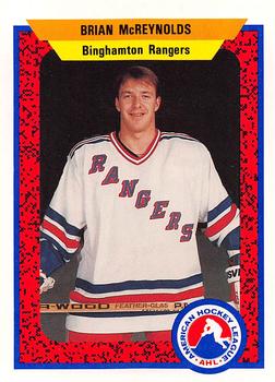 1991-92 ProCards AHL/IHL/CoHL #209 Brian McReynolds Front