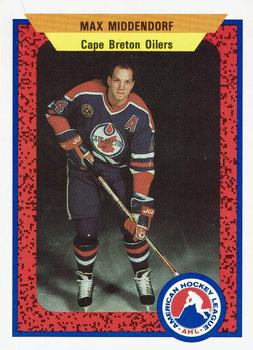 1991-92 ProCards AHL/IHL/CoHL #217 Max Middendorf Front
