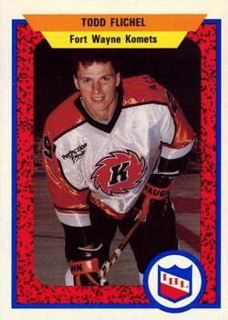 1991-92 ProCards AHL/IHL/CoHL #246 Todd Flichel Front
