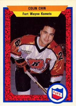 1991-92 ProCards AHL/IHL/CoHL #250 Colin Chin Front