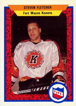 1991-92 ProCards AHL/IHL/CoHL #256 Steven Fletcher Front