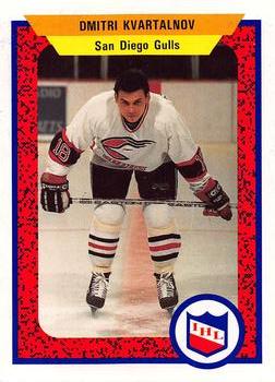 1991-92 ProCards AHL/IHL/CoHL #313 Dmitri Kvartalnov Front