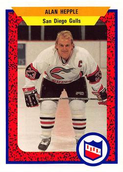 1991-92 ProCards AHL/IHL/CoHL #316 Alan Hepple Front
