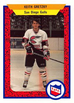 1991-92 ProCards AHL/IHL/CoHL #322 Keith Gretzky Front