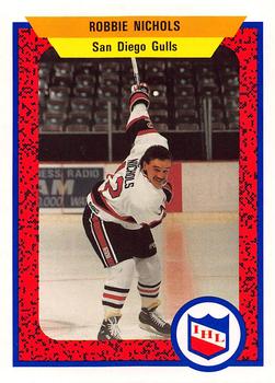 1991-92 ProCards AHL/IHL/CoHL #329 Robbie Nichols Front