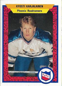 1991-92 ProCards AHL/IHL/CoHL #398 Kyosti Karjalainen Front