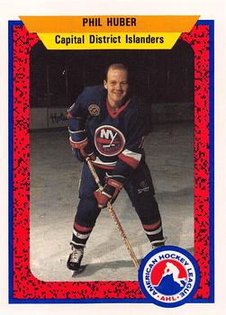 1991-92 ProCards AHL/IHL/CoHL #458 Phil Huber Front